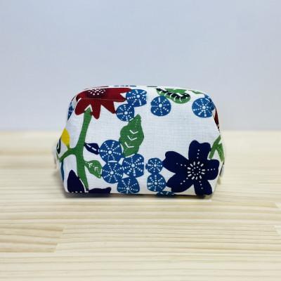 ふるさと納税 竹田市 型染のポーチ【花唐草】 |  | 03