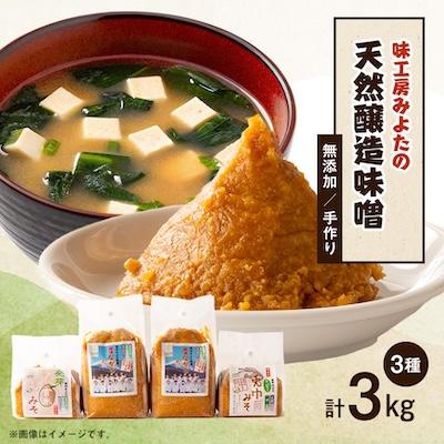 ふるさと納税 御代田町 味工房「みよた」味噌　4品詰セット