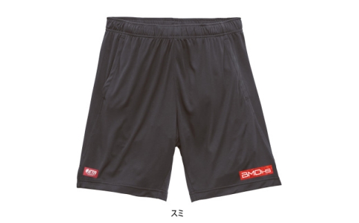 JTTA公認　卓球ユニフォーム＜男女兼用:Lサイズ＞BMDパンツ2　スミ【1661030】