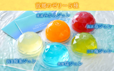 [009-a010] ジュレビレッジ 10個（5種類 × 2個）【お菓子 ゼリー お取り寄せ ギフト 贈り物】