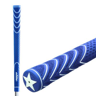 ふるさと納税 東大阪市 《バックラインなし/ブルー/5本》ツアースティングレースリム　ゴルフ練習器具　エリートグリップ
