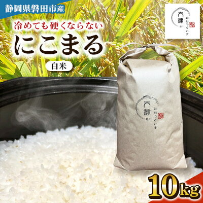 【ふるさと納税】【新米先行予約】R8年産 新米 にこまる 白米 10kg 静岡県磐田市産【1580504】