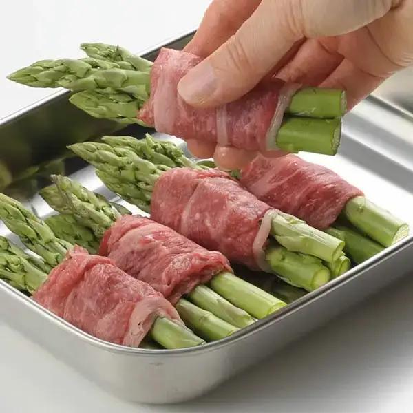 角型バットセット小 ステンレス 食品保存 燕三条製 バット