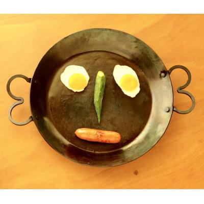 ふるさと納税 松山市 鍛冶屋の作るパエリアパン『Monkey-pan』