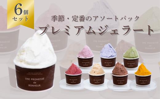
                  プレミアムジェラート　6個セット　【11100-2080】
                