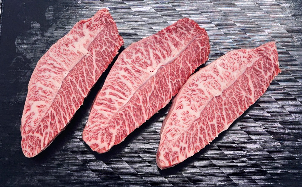 【12か月定期便】【厳選希少部位】【A4～A5】佐賀牛ミスジステーキ 約300g(100g×3P)×12回【肉 牛肉 ブランド牛 黒毛和牛 ステーキ肉 ふるさと納税】(H112261)