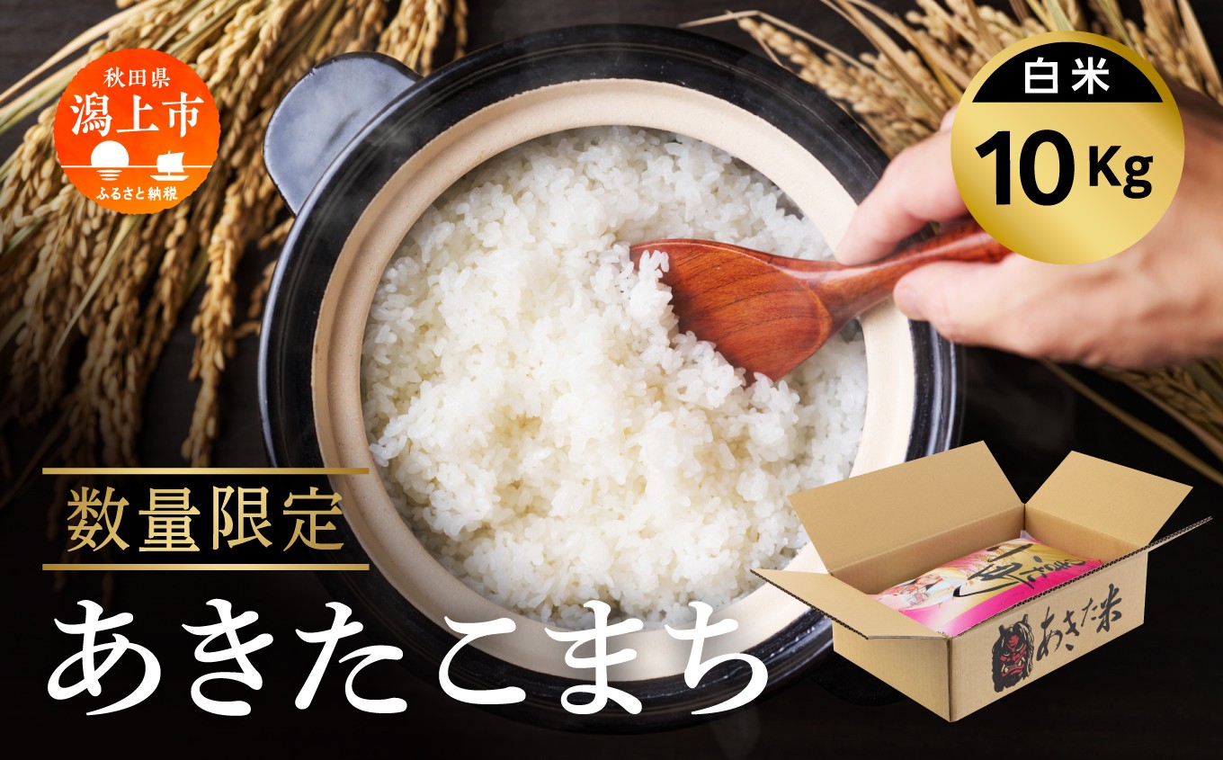 
                  令和7年産 あきたこまち 10kg 白米 精米 直送 秋田県産 米 お米 こめ おこめ コメ コスパ ブランド米 産地直送 贈り物 プレゼント おいしい お米 秋田こまち 秋田県潟上市 【鎌仁商店】
                