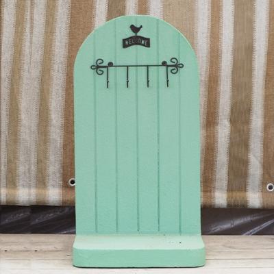ふるさと納税 朝倉市 ミニウォール(飾り棚)　エメラルドグリーン