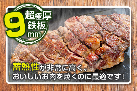［受注生産］井崎製作所の超極厚焼肉鉄板 （1～5名程度）職人の作り上げたオンリーワンの焼肉鉄板 BBQ【C394】