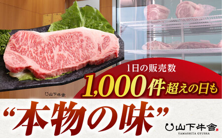 【霜降り A5ランク】佐賀牛 サーロイン ブロック 1kg【山下牛舎】黒毛和牛 牛肉 ロース ブロック肉 サーロインステーキ [HAD061]