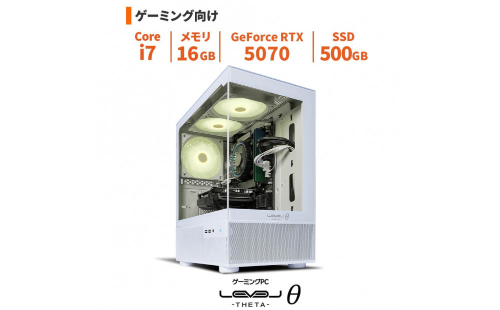 パソコン工房 ミニタワーゲーミングPC Core i7/5070/ピラーレス/278 322032_EE027
