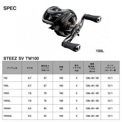 ふるさと納税 東久留米市 【釣具のダイワ】のベイトリール 24スティーズSV TW 100XH(右ハンドル) |  | 03
