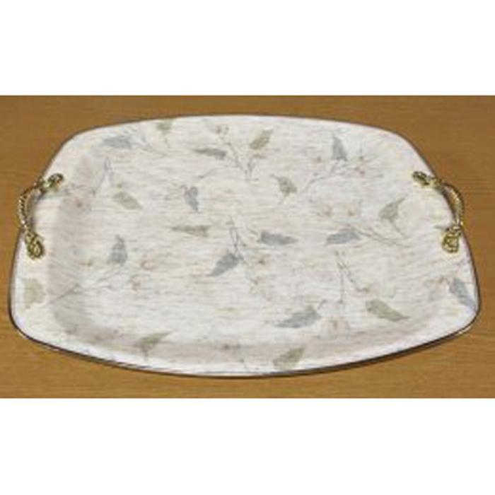 【ふるさと納税】滑り止めトレー かゆ・（金取手付）尺2 | 漆器 紀州漆器 茶碗 食器 お椀 お皿 器 日本製 ふるさと納税 和歌山県高野町 高野山 高野町