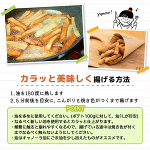 北海黄金のフライドポテト(800g×2)【L43-02】