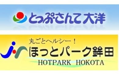 
ほっとパーク鉾田・とっぷさんて大洋　施設利用回数券
