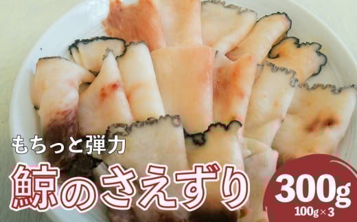 くじら さえずり 切り落とし 100gｘ3P 300g 冷凍
