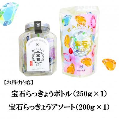 ふるさと納税 三股町 <宮崎県産>宝石らっきょう ボトル&4種アソートの詰め替えセット【MI210】 |  | 02