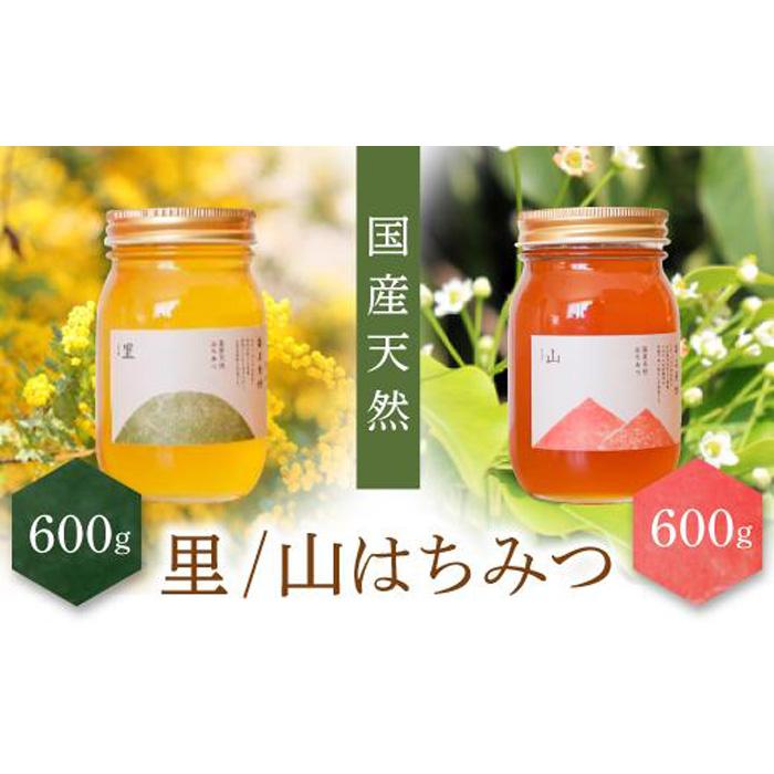 【ふるさと納税】養蜂研究所が提供する「(井上養蜂) 国産 山のはちみつ 里のはちみつ定番セット」まろやか濃厚蜂蜜