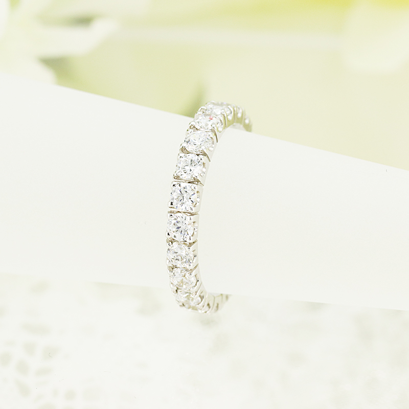 Pt950　1.50ct　エーデル　ダイヤモンド　フルエタニティリング-R0100