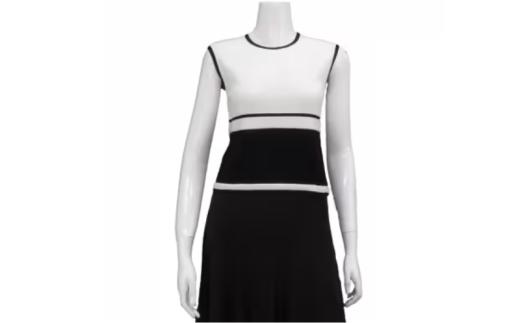 服 コットン・ノースリーブセーター Lサイズ  洋服 コットン ノースリーブ セーター コットン100 コットン100％ 綿 綿100％ ニット ストレスフリー レディース ふるさと納税 千葉 千葉県 旭市 ook004