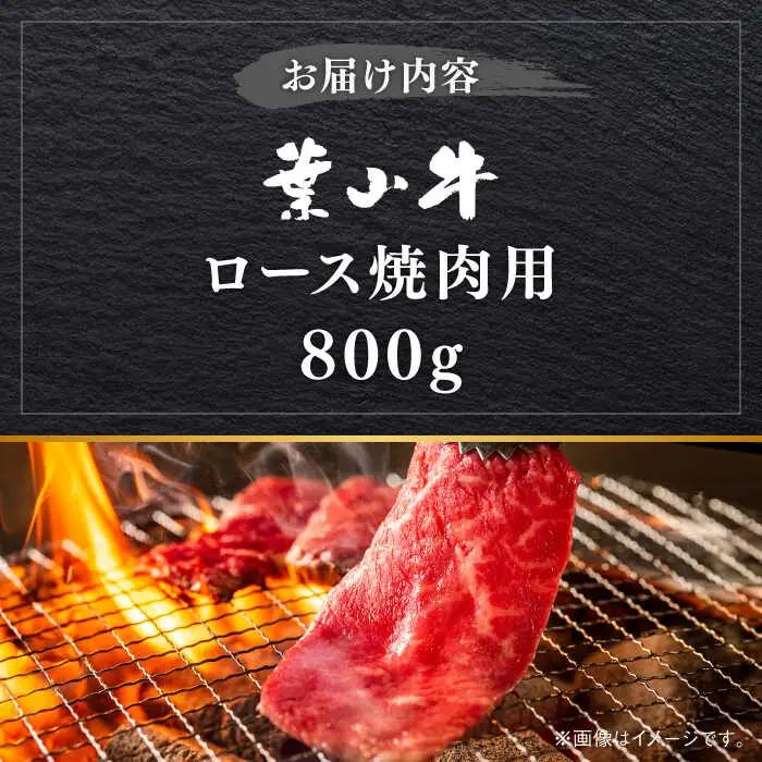 葉山牛 800g　ロース焼肉用 ／ 焼肉 焼き肉[ASBD007]