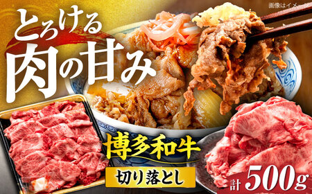 博多和牛 切り落とし 500g 《豊前市》【JA全農ミートフーズ株式会社】[VET004]
