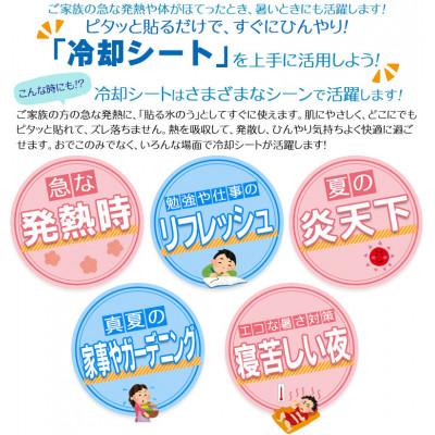 ふるさと納税 高取町 ひえひえ天国 冷却シート 10時間 子供用 30箱入り(16枚x30箱=480枚) |  | 01