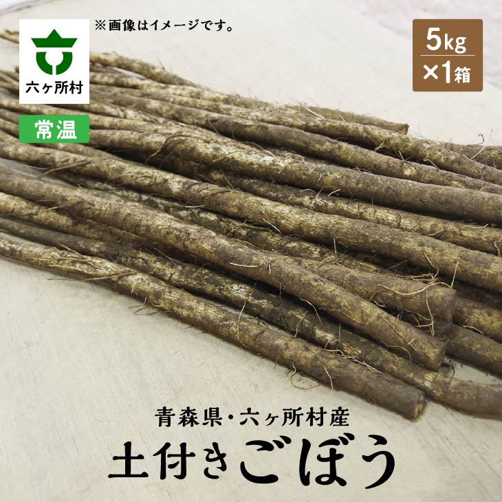 【ふるさと納税】《先行予約》2025年11月中旬～出荷　青森県六ヶ所村産 ごぼう 5kg ごぼう ゴボウ 牛蒡 旬 新鮮 グルメ お取り寄せ ギフト お中元 お歳暮 ふるさと 返礼品 六ヶ所村 青森 送料無料 【株式会社 石久保農産】