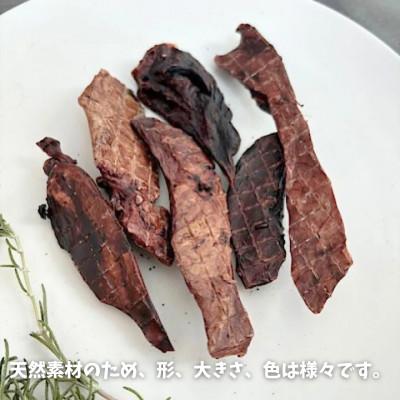 ふるさと納税 南アルプス市 南アルプスの天然鹿肺ジャーキーセットふわふわ食感 ワンちゃんの贅沢おやつ【鹿ラング25g×3袋】 |  | 01