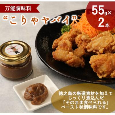 ふるさと納税 天城町 徳之島 天城町 万能調味料 ”こりゃやばい” 2本 セット ペースト 旨味 調味料 55g×2本