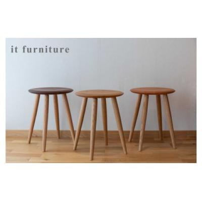 ふるさと納税 佐川町 【台数限定/ブラックウォールナット】家具職人のmatthew スツール<5〜6ヶ月程度で発送> |  | 01