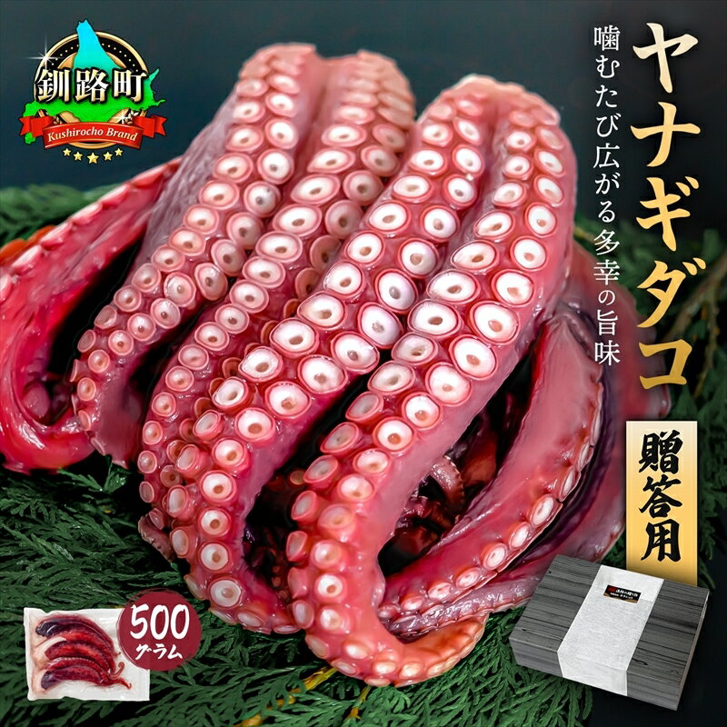 【ふるさと納税】ヤナギダコ500g（贈答用 熨斗付き）【産地直送】プリプリ食感！釧路町昆布森産 ヤナギダコ｜お中元 ギフト 贈答用 噛むたびに広がる多幸の旨味 お刺身 鍋 たこ焼き 唐揚げ 煮物に 栄養満点 漁師直送 鮮度抜群 タコ 蛸 北海道 冷凍 釧路町 釧路超 特産品 br02