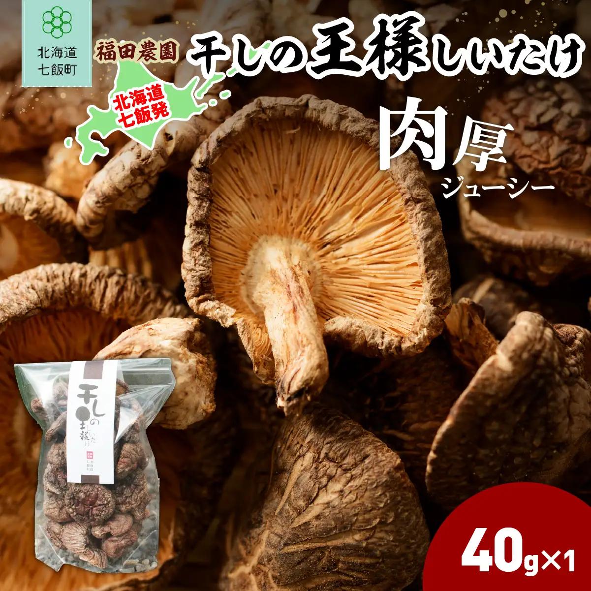 干しの王様しいたけ 40ｇ×1袋 NAT007