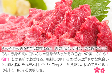 ★熊本特産馬刺し★【国内肥育】国産赤身馬刺し400g+タレ100ml付き《90日以内に出荷予定(土日祝除く)》