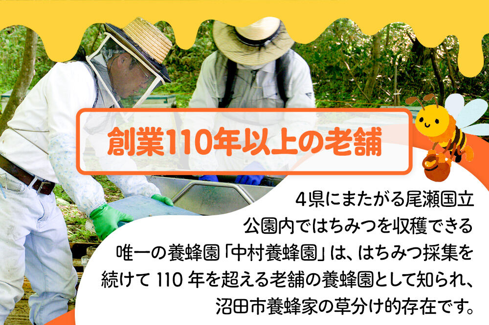 尾瀬のとち蜜＆沼田市産アカシア蜜 詰め合わせ500g×各1本 計1kg 中村養蜂園 [蜂蜜 はちみつ ハチミツ 国産 群馬県産 栃 とち トチ あかしあ アカシア あかしや アカシヤ とんがり トンガ