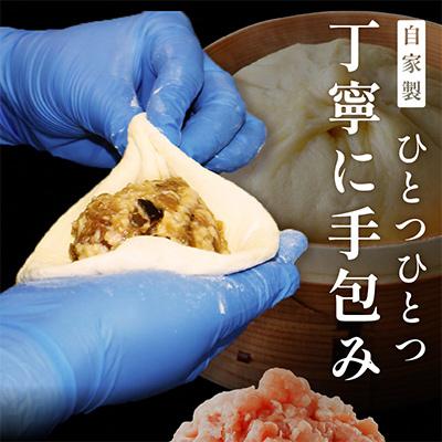 ふるさと納税 京丹後市 【京ブランド豚使用】自家製豚まん 9個(計3箱) 冷凍肉まん 豚肉本来の旨味が特徴の豚まん |  | 03