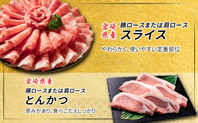 数量限定 ＜満喫Bセット＞ 豚肉 合計4.5kg 国産 ロース 肩ロース スライス モモ ウデ ミンチ ハンバーグ しゃぶしゃぶ 詰め合わせ 大容量 冷凍 小分け 便利 おすすめ 送料無料