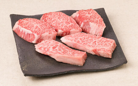 【全6回定期便】【希少部位】とも三角 もも ステーキ 80g×5枚 A4ランク 糸島 黒毛和牛 糸島市/糸島ミートデリ工房 [ACA267]
