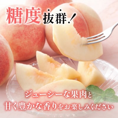 山梨直送!完熟桃3玉入り  ギフト化粧箱入り お試しにちょうどいいサイズ【配送不可地域：離島・沖縄県】