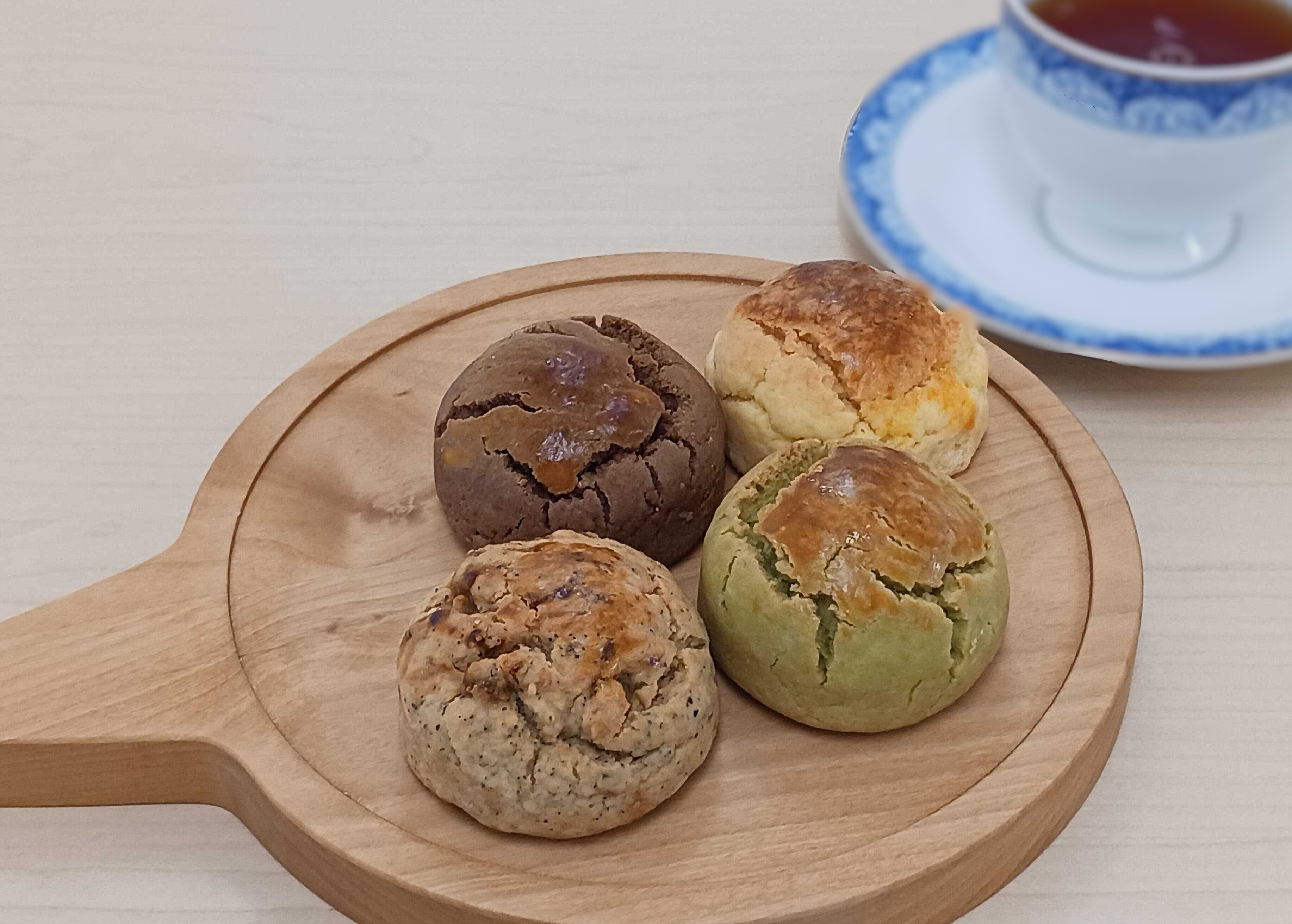 米粉のスコーン6種をお届けします。　※写真はイメージです