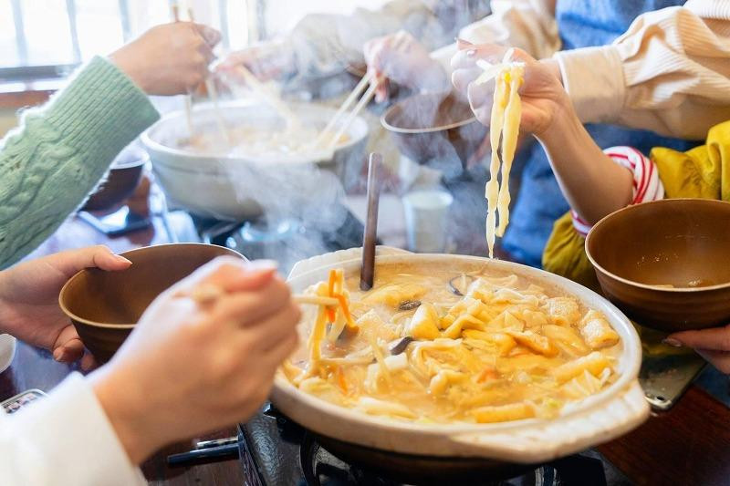 
郷土料理ほうとう作り体験参加チケット（13歳以上 2名様分）
