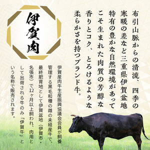 伊賀牛 BBQ セット 赤身 カルビ 800g 伊賀牛