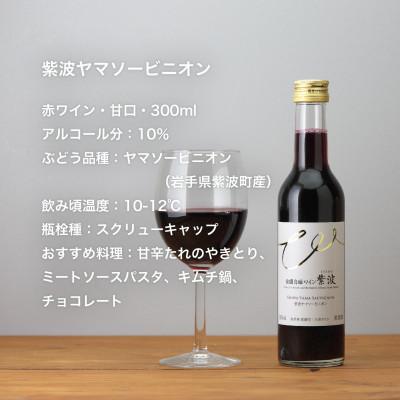 ふるさと納税 紫波町 紫波ワインミニボトル2本(300ml×各1本)セット[甘口] |  | 02