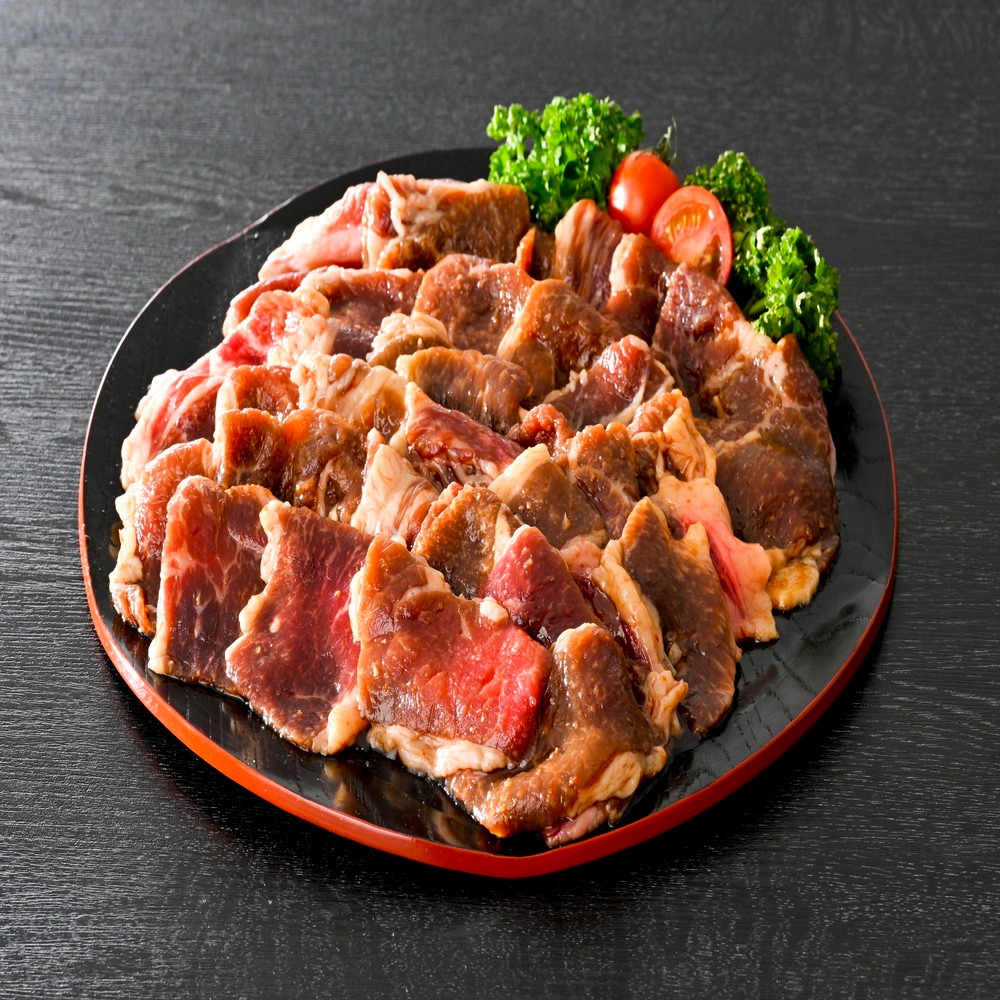 焼肉 の 季節 ! 北海道別海町産！お肉屋さんの絶品 味付け 牛カルビ 800g ( 国産 牛肉 )