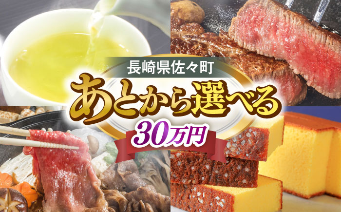 【あとから選べる】佐々町ふるさとギフト 30万円分　長崎県 佐々町 [QBT013]