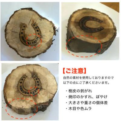 ふるさと納税 白馬村 ロゴマーク入り・薪割り台 |  | 01