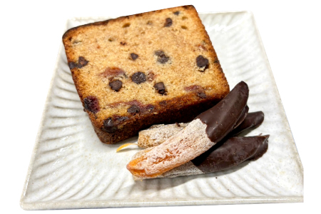 干し柿のチョコがけと干し柿と栗のパウンドケーキのセット【パウンドケーキ ケーキ 洋菓子 焼菓子 お菓子 デザート 季節限定 期間限定 柿 干し柿 チョコ 栗 くり スイーツ セット おやつ 手土産 贈り物 プレゼント お取り寄せ お祝い 島根県 益田市】