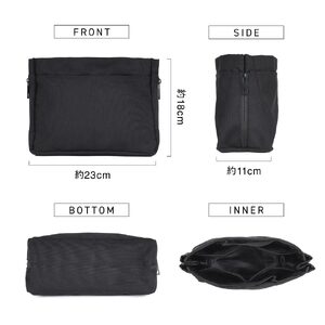 バッグインバッグ グレー MURA｜バッグ