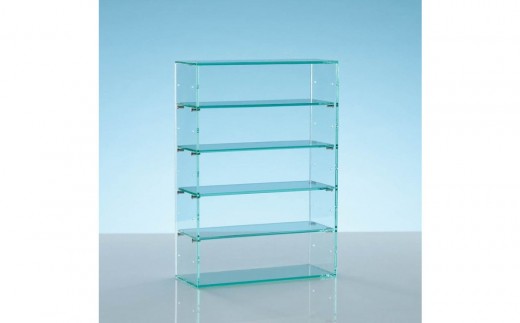 アクリルコレクションケースBタイプ　W30cm×D12cm×H43cm　川崎市自社工場一貫生産品　１台【ガラスカラー】