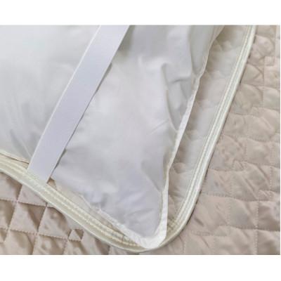 ふるさと納税 岸和田市 【Mサイズ 43×63cm】美髪ケア シルク100%枕パッド　アイボリー2枚組　SSM-1M-2P |  | 02
